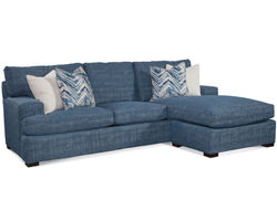 Cambria 784 Stationary 97"  Sofa w/ Reversible Ottoman 