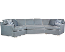 Gramercy Park 787 Sectional (Made to order fabrics and finishes)