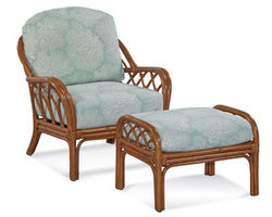 Edgewater 914 Chair and Ottoman (Made to order fabrics and finishes)