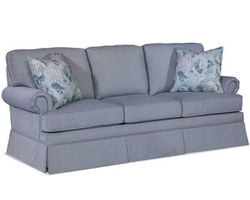 Bradbury 6126 Skirted Sofa (Fabric choices) 82&quot;