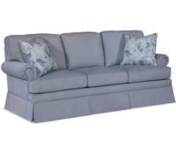 Bradbury 6126 Skirted Sofa (Fabric choices) 82"