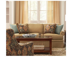 Kensington 7126 Skirted Sofa (Custom fabric and finish)