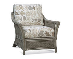 Boca Chair and Ottoman (Made to order fabrics and finishes)