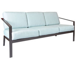 Capstone Cushion Outdoor Sofa (110 fabrics - 8 metal finishes)
