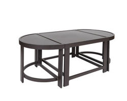 Horizon Outdoor 3 Pc. Table (8 Metal Finishes)