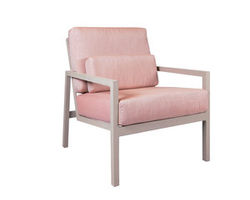 Cypress Cushion Lounge Chair (110 fabrics - 8 metal finishes)
