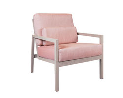 Cypress Cushion Lounge Chair (110 fabrics - 8 metal finishes)