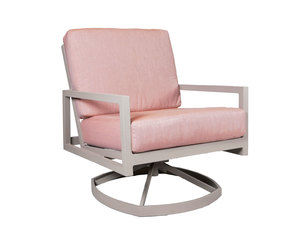 Cypress Cushion Swivel Lounge Chair (Made to order fabrics)