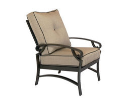 Monterey Cushion Lounge Chair (110 fabrics - 8 metal finishes)