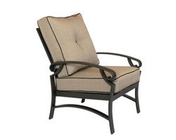 Monterey Cushion Lounge Chair (110 fabrics - 8 metal finishes)