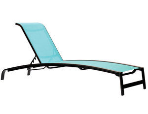 Capstone Sling Adjustable Chaise (Stackable) Made to order fabrics and finishes