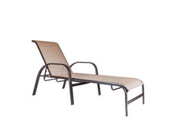 Bayside Sling Adjustable Chaise Lounge (Stackable) Made to order fabrics and finishes