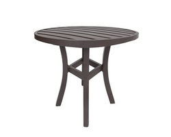 Craftsman Round 43&quot; High Dining Bar Table (8 Metal Finishes)