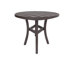 Craftsman Round 43" High Dining Bar Table (8 Metal Finishes)