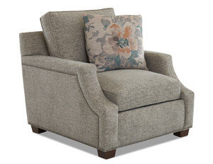 Kash Club Chair with Down Cushions (Made to order fabrics)