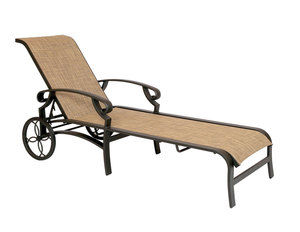 Monterey Sling Adjustable Chaise (Made to order fabrics and finishes)