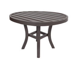 Craftsman Round 43" or 48" Round Dining Table (8 Metal Finishes)