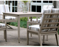 Santa Rosa 41" Square Dining Table (8 Metal Finishes)