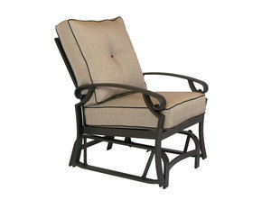 Monterey Cushion Glider Lounge Chair (Made to order fabrics and finishes)