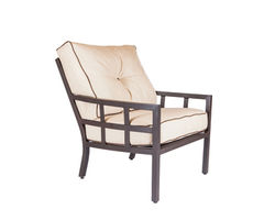 Walden Isle Cushion Lounge Chair (110 fabrics - 8 metal finishes)