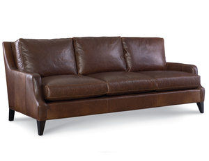 Austin 78&quot; or 87&quot; Leather Sofa (Made to order leathers)