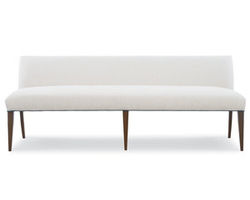 Dinah Armless Banquette Sofa - 64.5&quot; - 76.5&quot; - 88.5&quot; (Made to order fabrics)