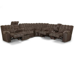 Westwood 341 Reclining Sectional ( 4 Recliners)