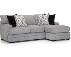 Cleo Sofa with Reversible Chaise (99&quot;) Includes pillows