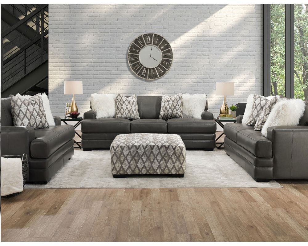 Lizette 973 Leather Sofa (101