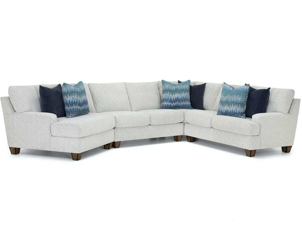 Merrit 964 Stationary Sectional (Includes pillows) | Sofas and