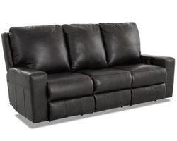Alliser Leather Reclining Sofa (87&quot;) Made to order