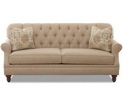 Burbank Button Tufted Sofa (81&quot;) Made to order fabrics