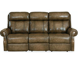 Brooks Leather Power Headrest Power Reclining Sofa (85&quot;)