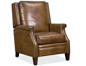 Collin Leather Recliner (Brown)