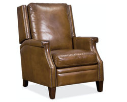 Collin Leather Recliner (Brown)
