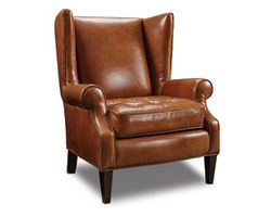 George Leather Club Chair