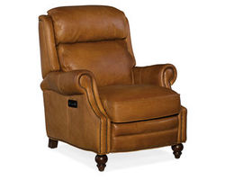 Fifer Leather Power Headrest Power Recliner