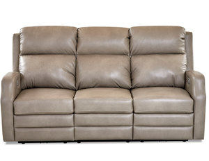 Kamiah Leather Reclining Sofa (Made to order leathers)
