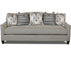 Leighton Stationary Sofa with Down Cushions (91&quot;) Includes arm pillows