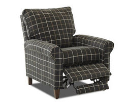 Township High Leg Fabric Recliner