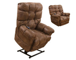 Oliver Power Lift Recliner w/Dual Motor &amp; Extended Ottoman (400 lbs. capacity)
