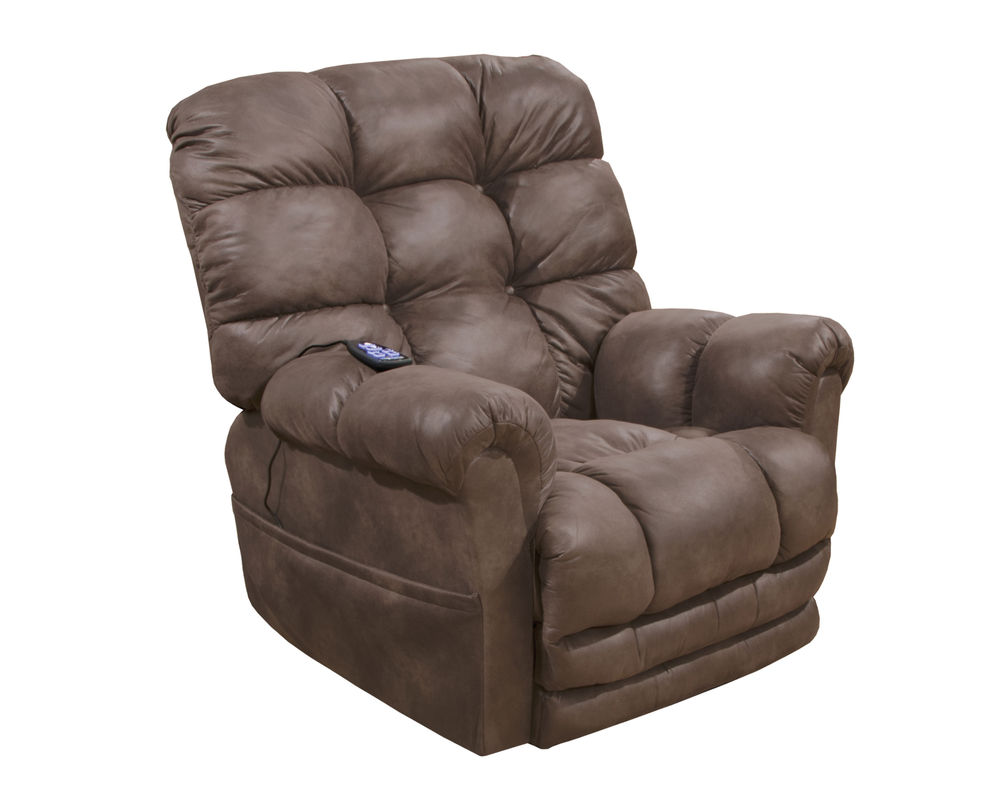 Oliver Power Lift Recliner w/Dual Motor & Extended Ottoman (400