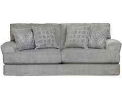 Lamar Stationary Sofa in Shark Blue (90&quot;)