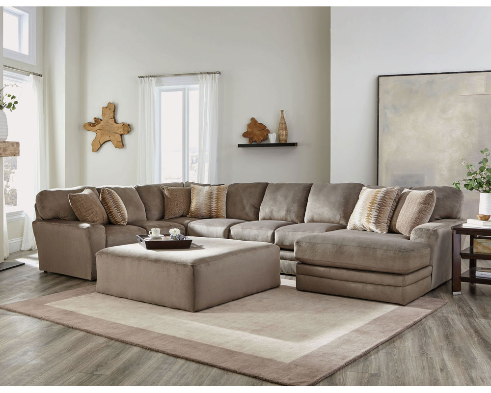 Everest 4377 Stationary Sectional (Choice of Colors) | Sofas and