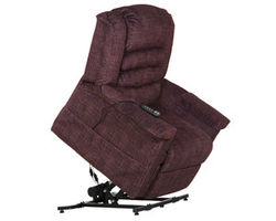 Soother Power Lift Full Lay-Out Chaise Recliner w/Heat &amp; Massage (350 Lbs Capacity) 3 Colors
