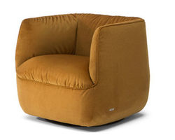Wally Fabric Arm Chair or Swivel Chair