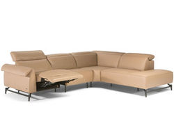 Leggiadro C143 Leather Power Reclining Sectional (Made to order leathers)
