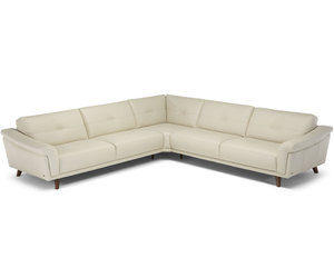 Contento C112 Top Grain Leather Sectional (Made to order leathers)
