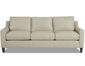 Adair 88&quot; Leather Sofa (Made to order leathers)