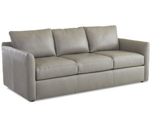 Atlanta 85&quot; Leather Sofa (Made to order leathers)